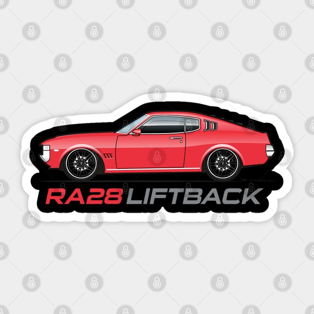 RA28 Red Sticker by JRCustoms44